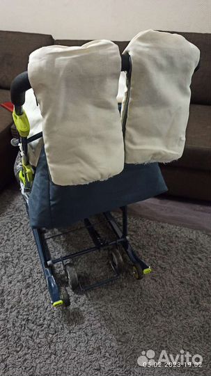 Коляска санки