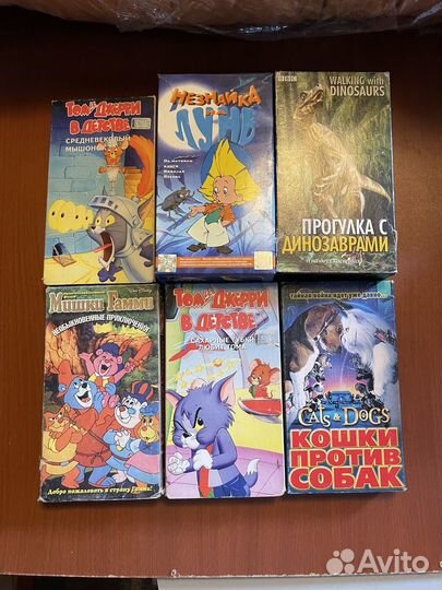 Видеокассеты новые и б/у