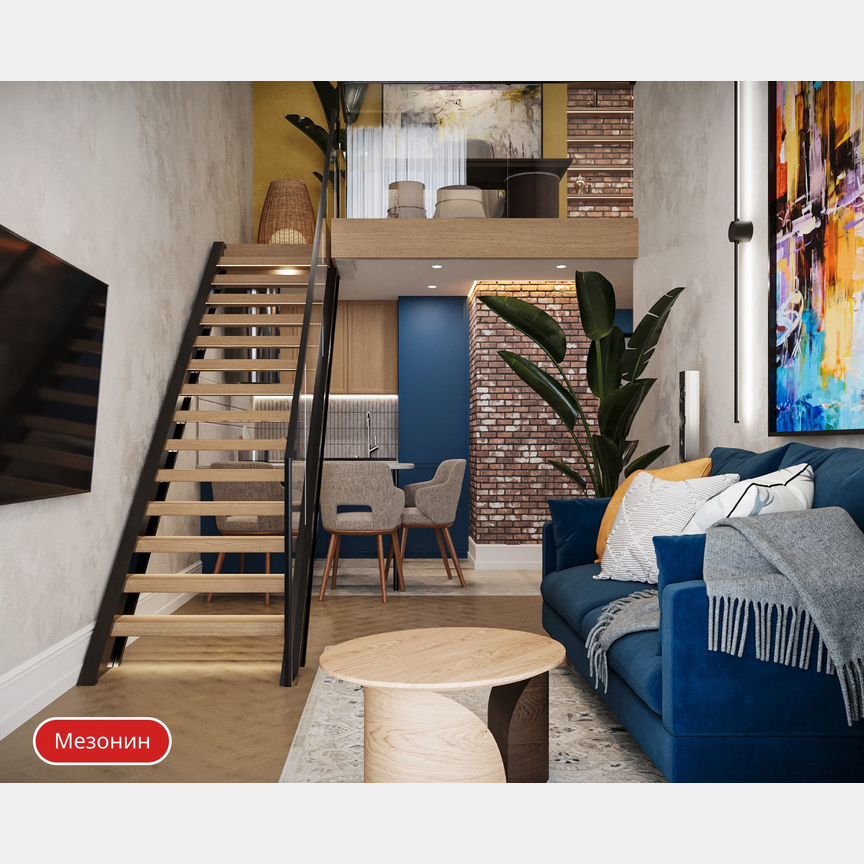 Квартира-студия, 32 м², 1/12 эт.