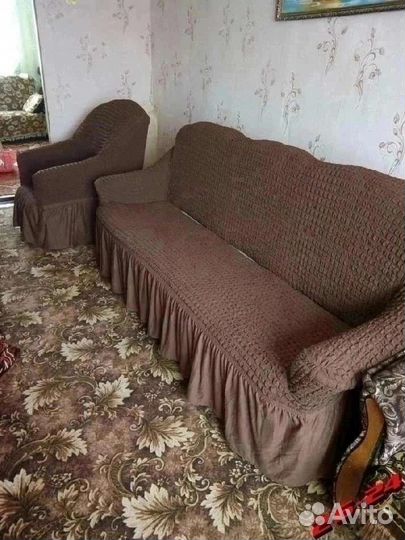 Чехлы на мягкую мебель