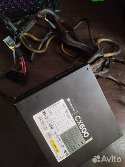 Блок питания Corsair cx600 не рабочий