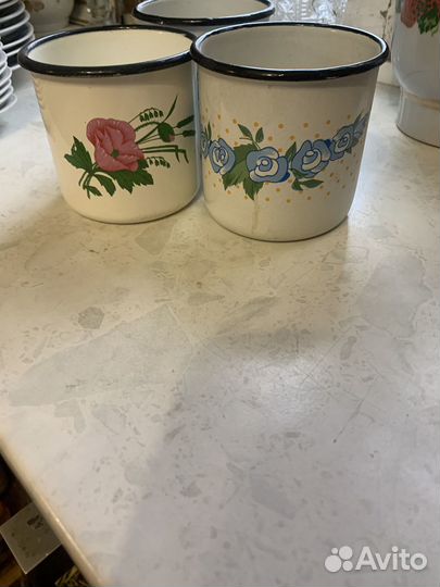 Эмалированная кружка