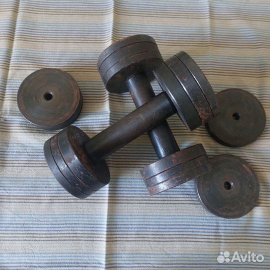 Гантели разборные 4,5 кг СССР