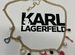 Karl lagerfeld серьги браслет оригинал