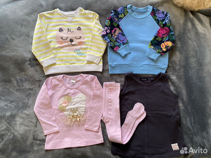 Пакет одежды для девочки 92-98 Zara, Next