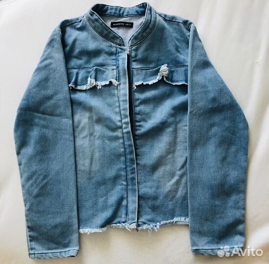 Куртка джинсовая для девочки 128