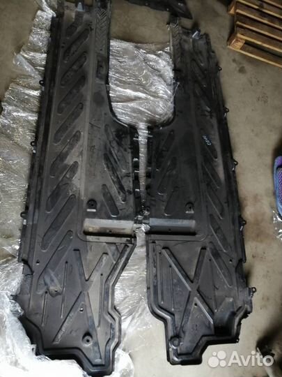 Защита днища правая Mercedes-Benz GLC-Класс X253