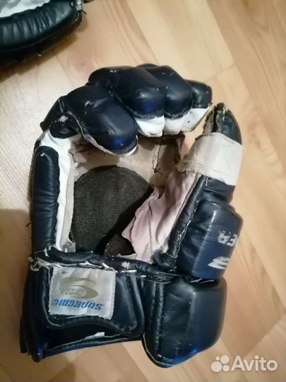 Краги хоккейные размер 14 bauer