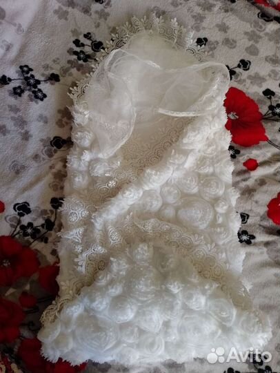 Конверт одеяло на выписку зимний