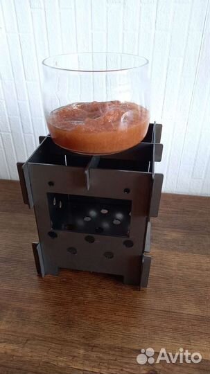 Печка щепочница