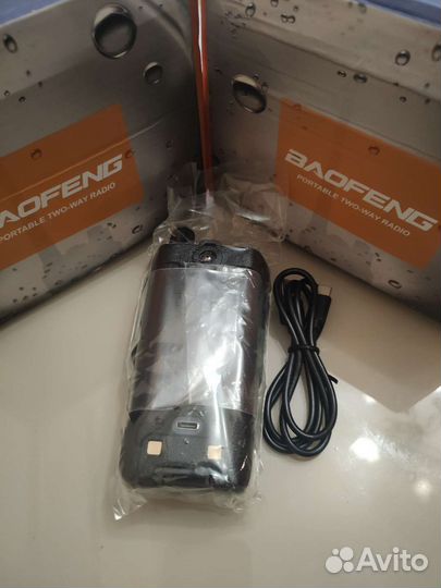Рация Baofeng uv 9r Pro, usb водонепроницаемая