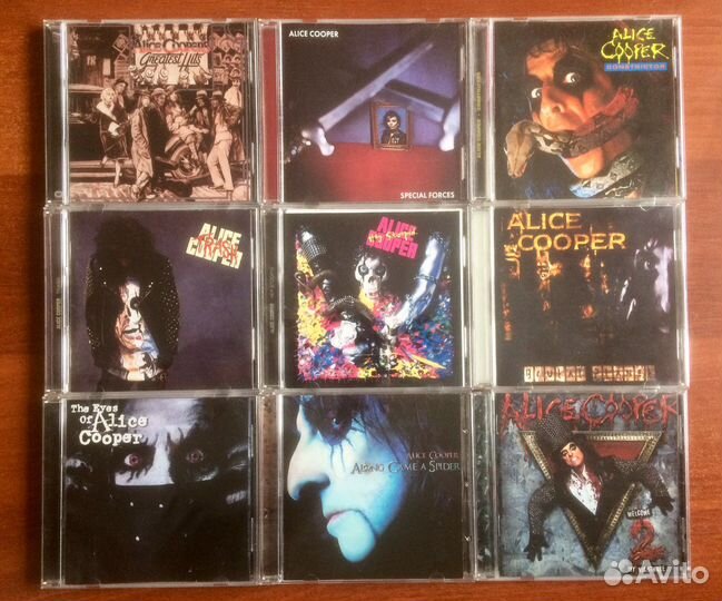 CD диски, Зарубежный рок и метал