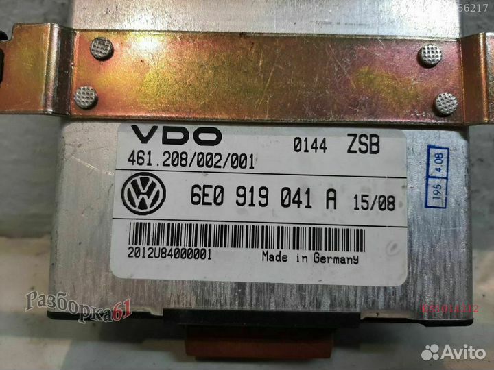 Преобразователь напряжения volkswagen sharan