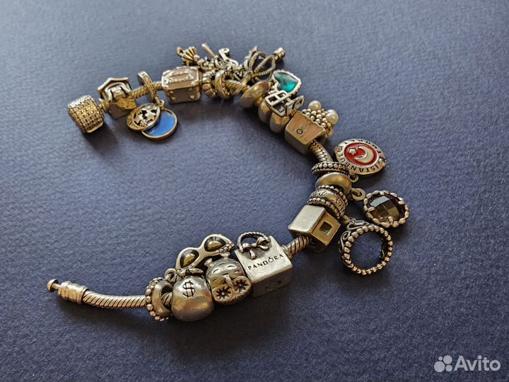 Браслет пандора серебро