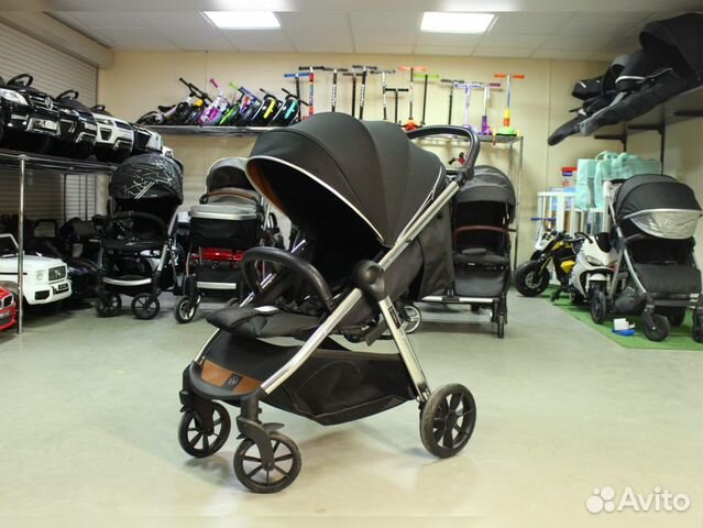 Коляска прогулочная Coletto Jazzy Black