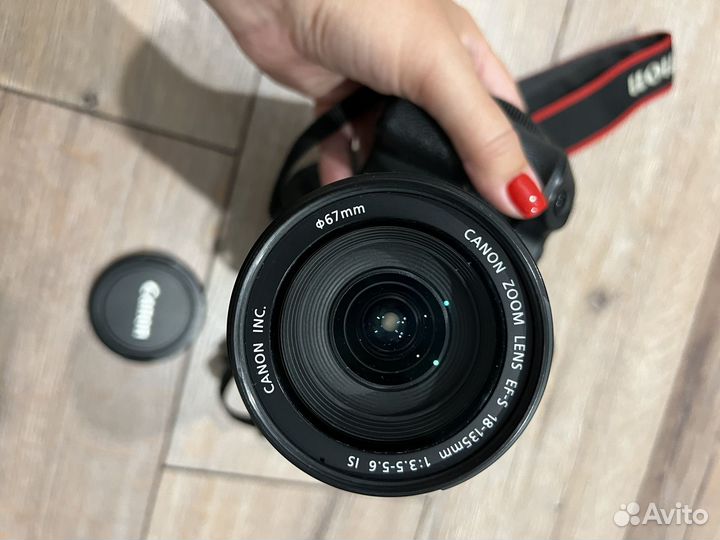 Зеркальный фотоаппарат canon eos 60d + обьектив