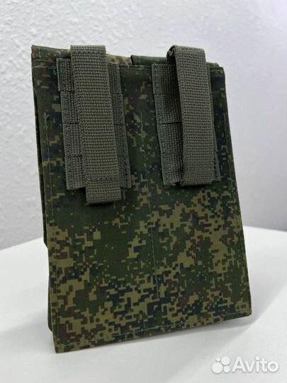 Подсумок на 2 магазина ак закрытый 