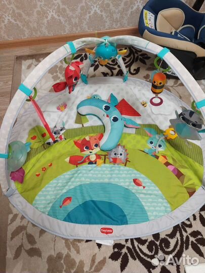 Развивающий коврик tiny love солнечная полянка