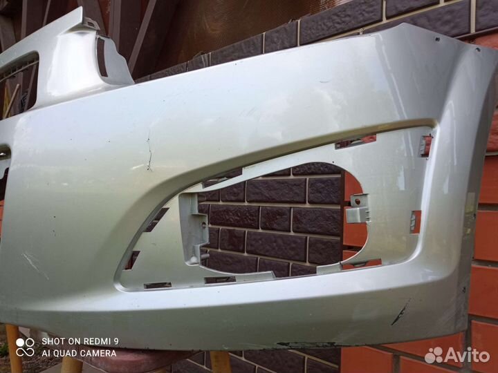 Передний бампер шевроле авео Т300