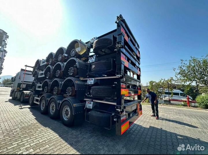 Полуприцеп контейнеровоз Donat Trailer DNT3, 2023