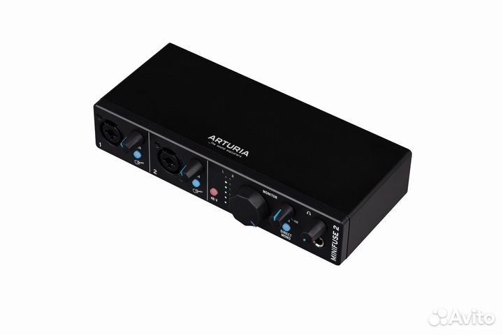 USB аудиоинтерфейс Arturia MiniFuse 2 white