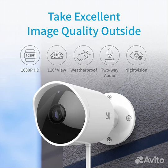 Xiaomi Yi Outdoor FullHD+облако -Гарантия,Доставка