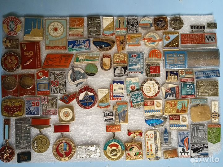 Значки юбилеи предприятий, организаций, городов