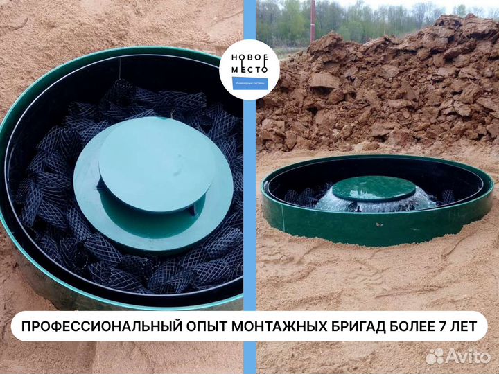 Септики, автономная канализация от 2 до 28 человек