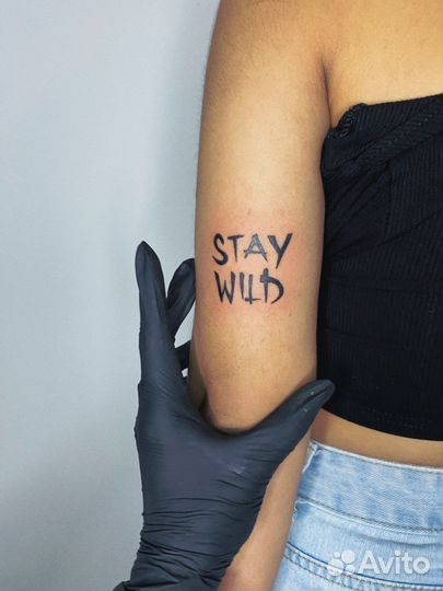 Тату татуировки в профессиональном кабинете