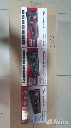 Магнитола pioneer новая с пультом блютузом usb aux