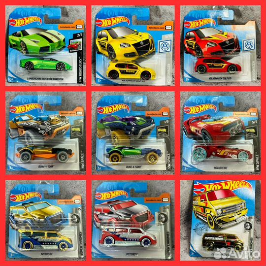 2019 – Hot Wheels (Хот Вилс ) – Оригинал – Часть1