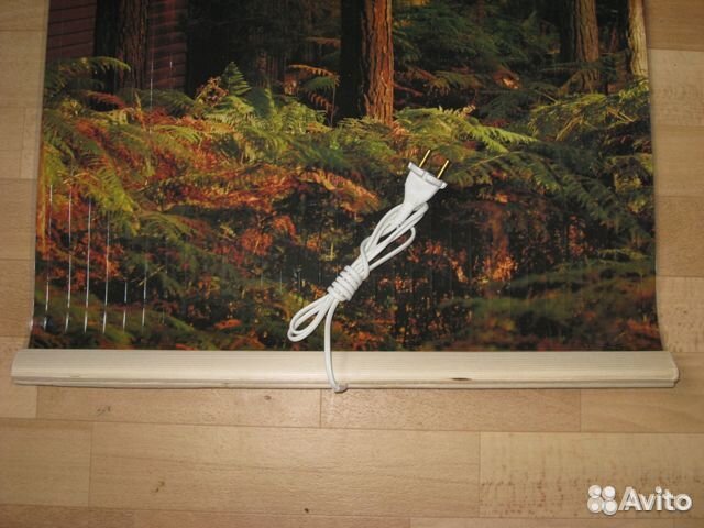 Инфракрасный настенный обогреватель 100*60см