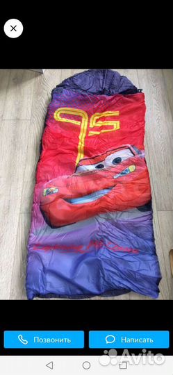 Спальный мешок детский