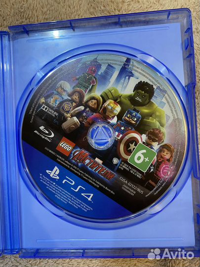 Игра ps4 Мстители Lego