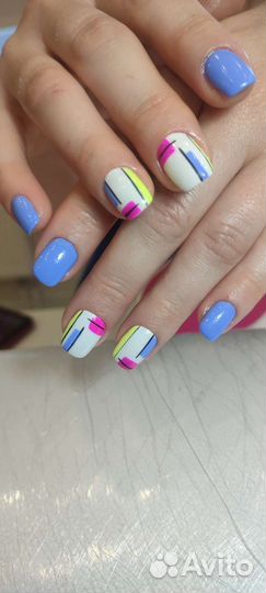 Маникюр, наращивание, коррекция