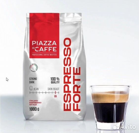 Кофе в зернах Пьяцца Эспрессо Форте (1 кг) 1000 г
