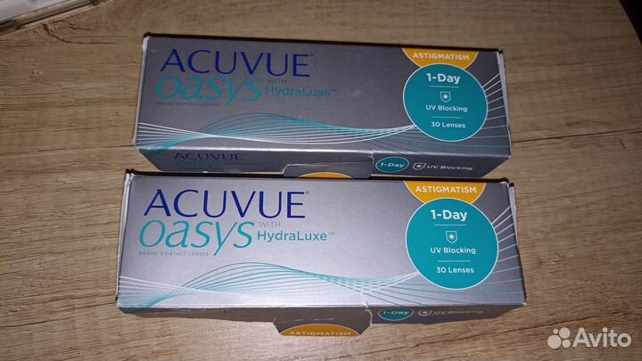 Линзы контактные Acuvue Oasys однодневные