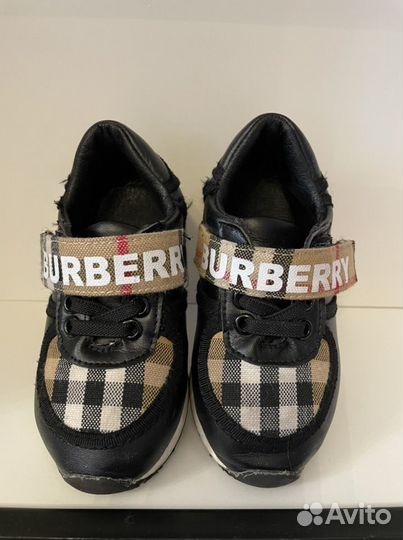 Кроссовки детские 22 размер Burberry