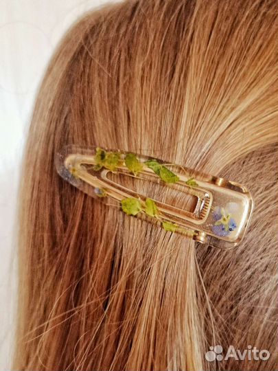 Крабики, заколки(клик-клак) из эпоксидной смолы