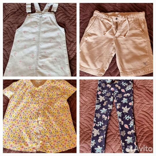 Вещи пакетом на девочку 128