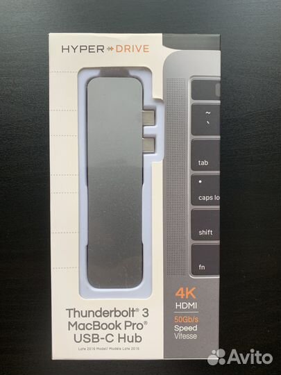 Hyper USB-C адаптер переходник Macbook Pro/Air