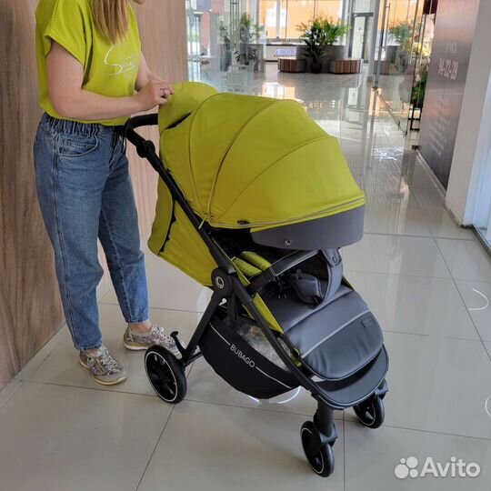 Коляска Bubago Cruz v1 оливковый новые