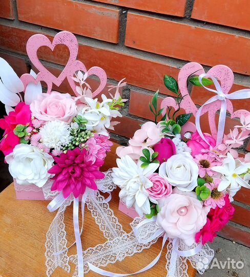 Мыльные букеты