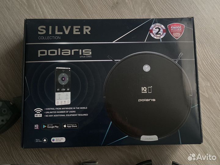Умный робот пылесос polaris