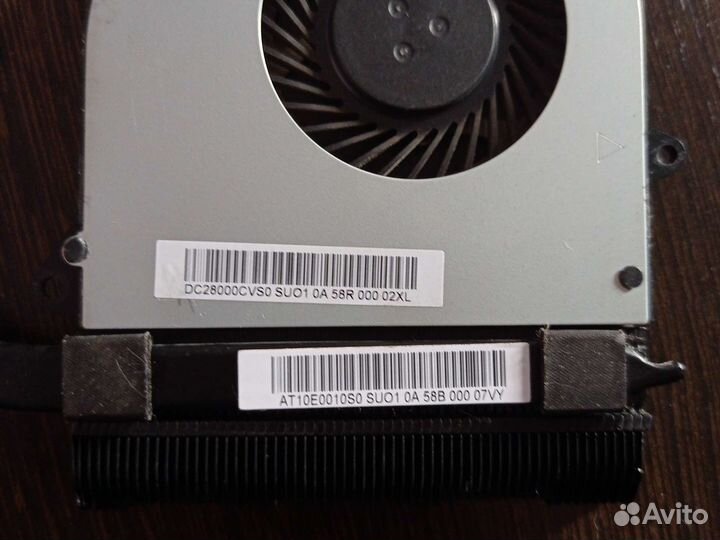 Система охлаждения для ноутбука