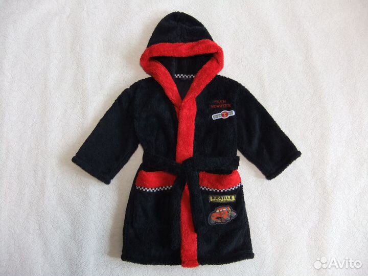 Детский халат Тачки 92 98