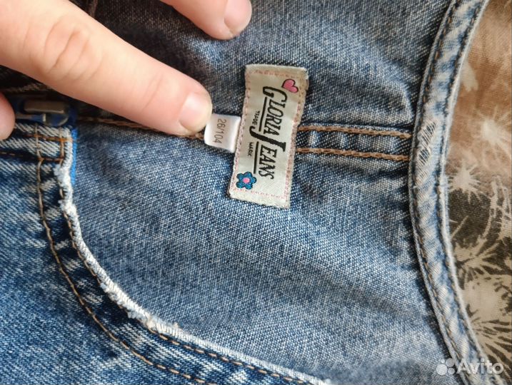 Джинсовый сарафан