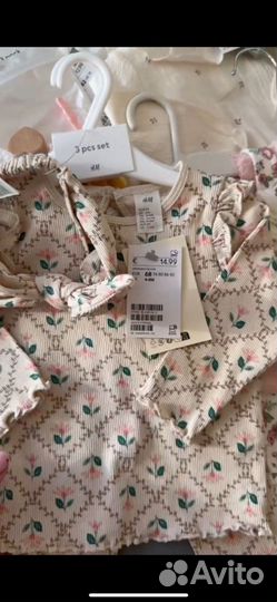 Пакет вещей на девочку 68