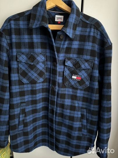 Tommy jeans пальто-рубашка