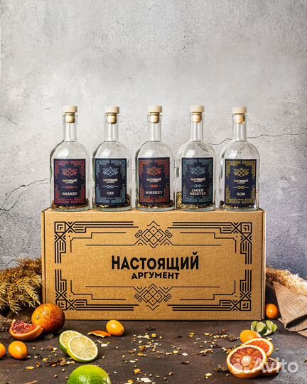Подарочный набор настоек Настоящий Аргумент